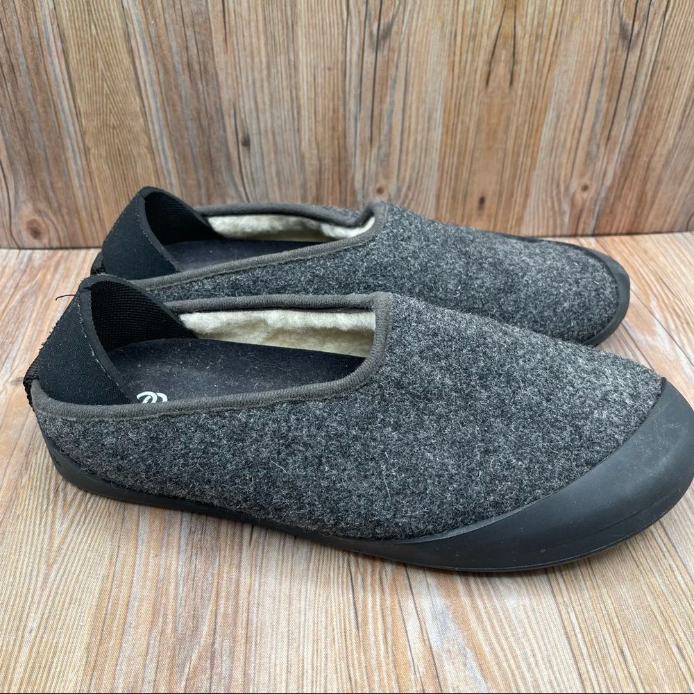 Mahabis Womens Wool Sheepskin Lined Classic Comfort Slippers EU 37 US 6.5/7